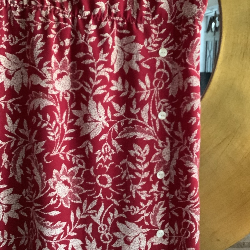 Talbots A-Line Maxie Side Button Dress-Darts Shape - image 4